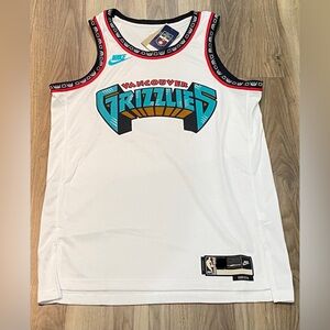 Nike Hardwood Classic Vancouver Grizzlies Blank NBA Swingman Basket Ball Jersey